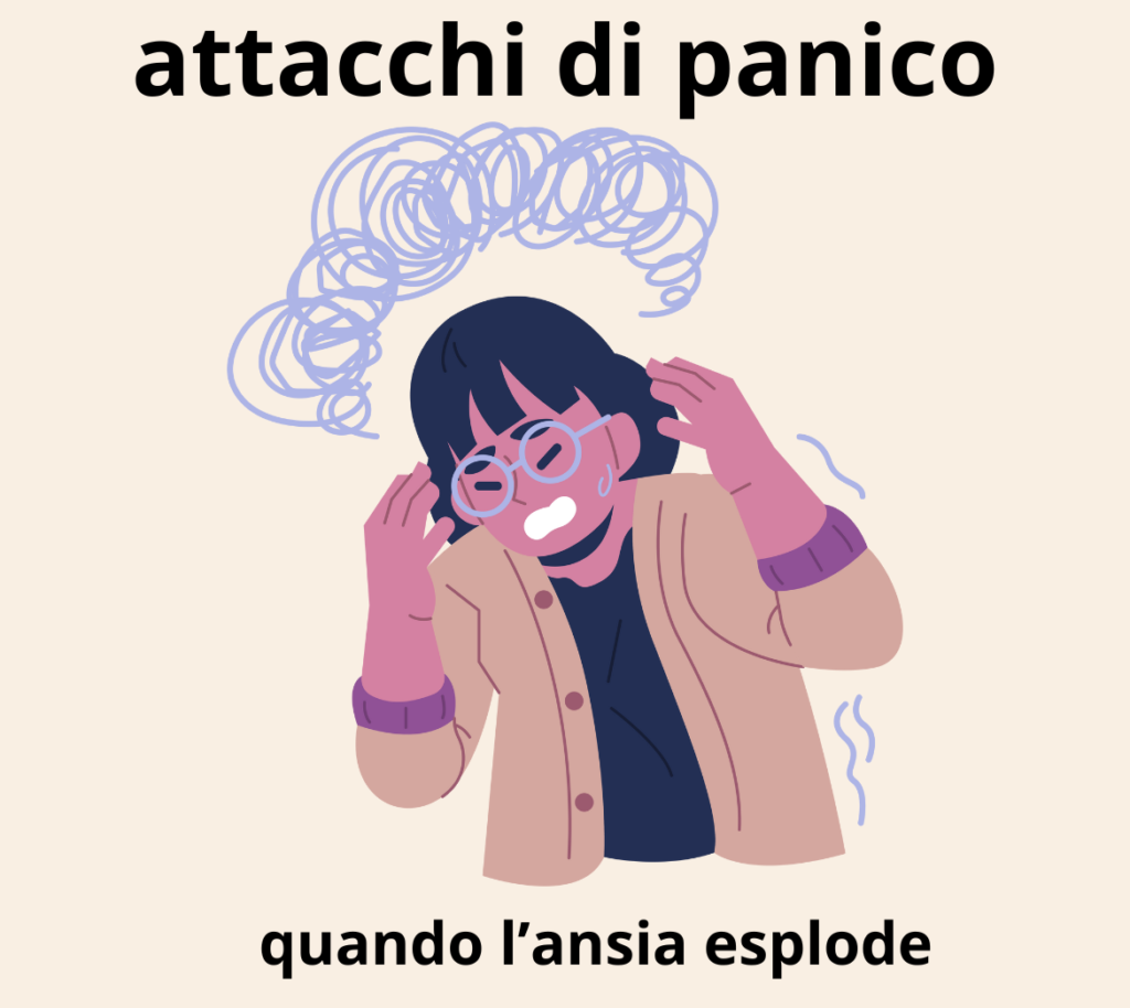 attacchi di panico attacchi d'ansia attacco isterico