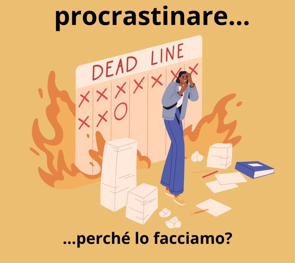 procrastinare procrastinazione depressione ansia